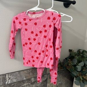Little Pajama Co Heart Sucker Pajamas